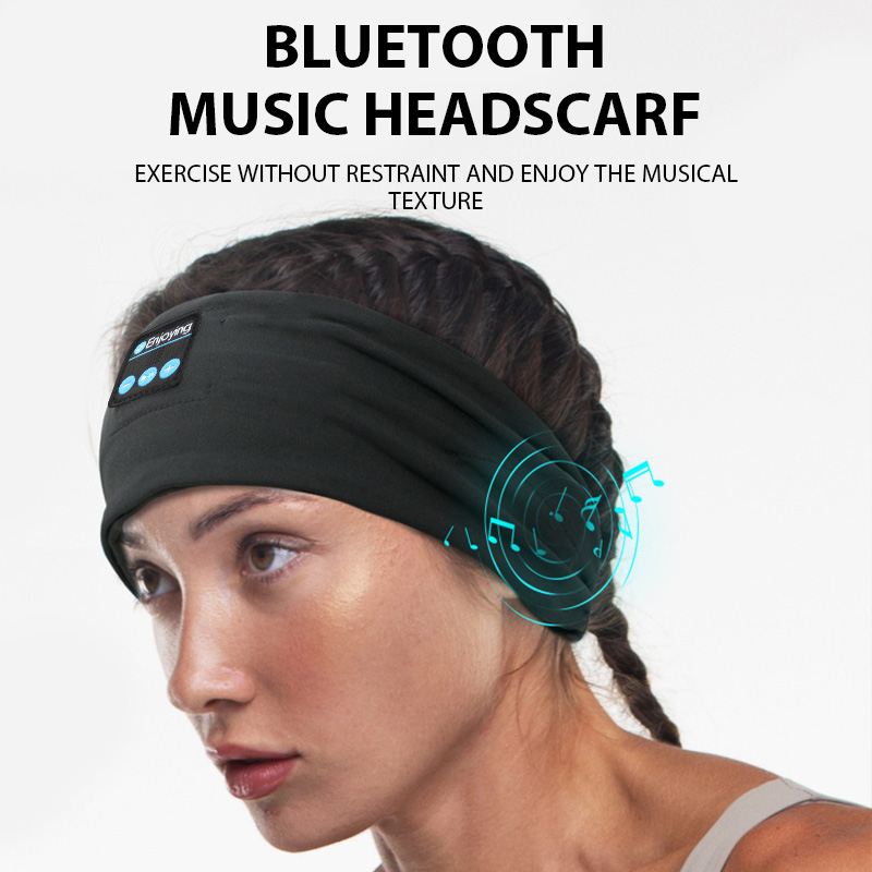Yoga Fitness Video - Беспроводные Bluetooth наушники с повязкой на