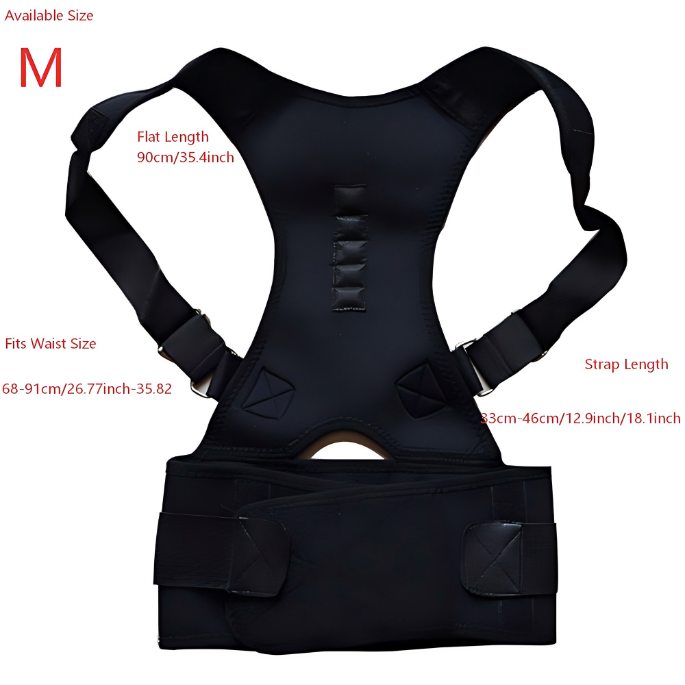 Магнитный корректор осанки для – обзор и цена Posture Corrector Back