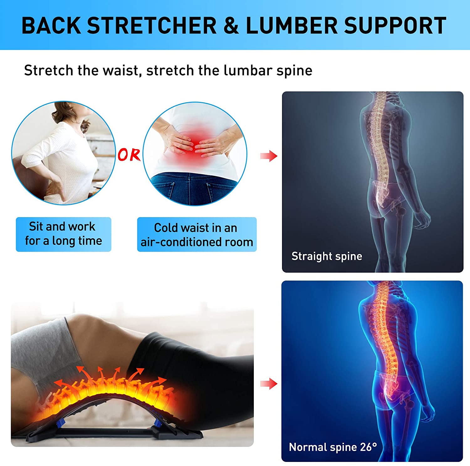Магнитные массажные скамья, но – обзор и цена Posture Corrector Back