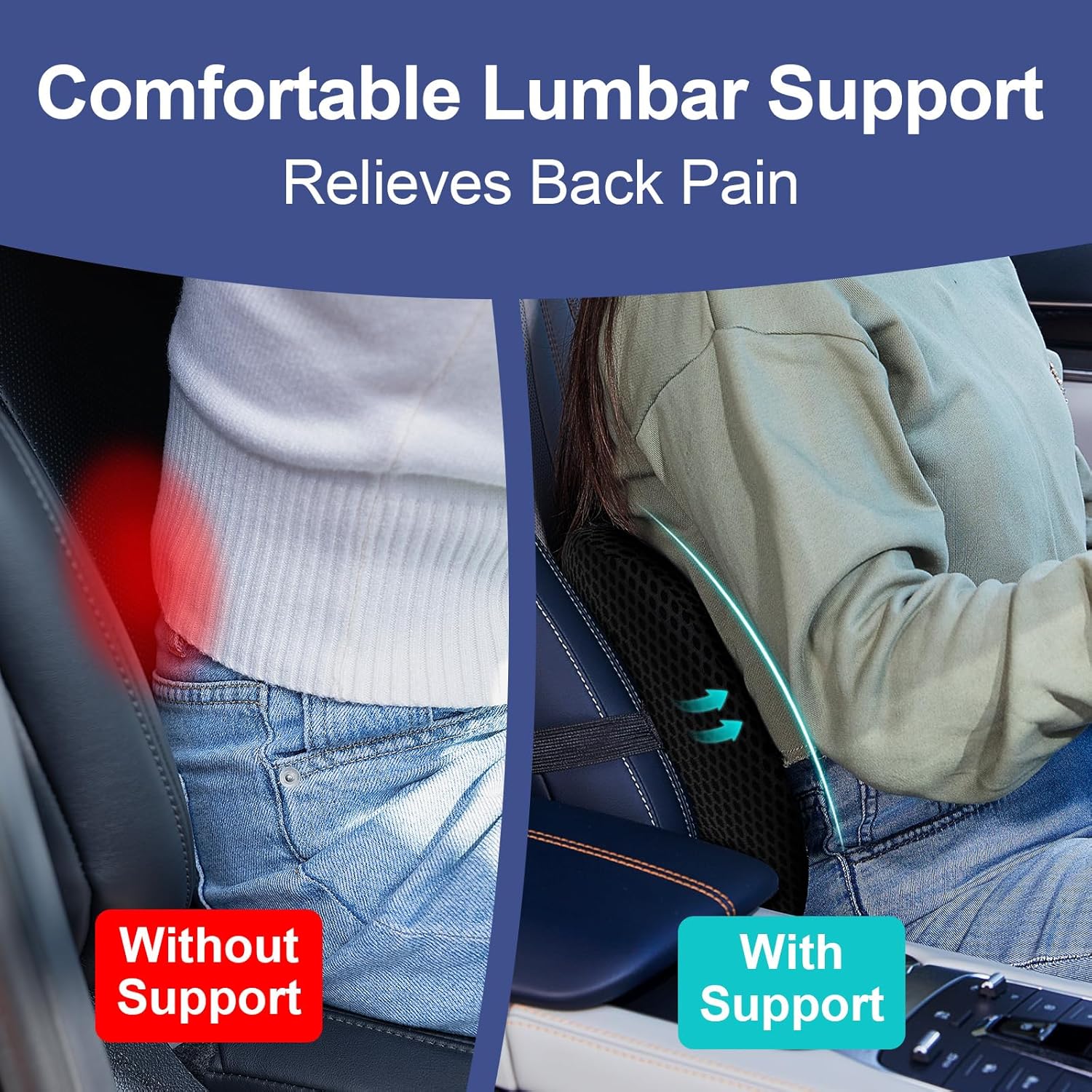 Эргономичная подушка для поясн – обзор и цена Posture Corrector Back