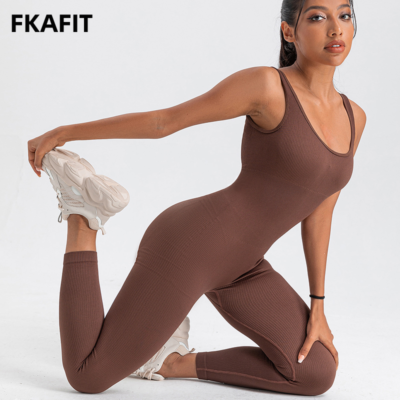 Женские комбинезоны с длинным  – обзор и цена Yoga Fitness Fit Club