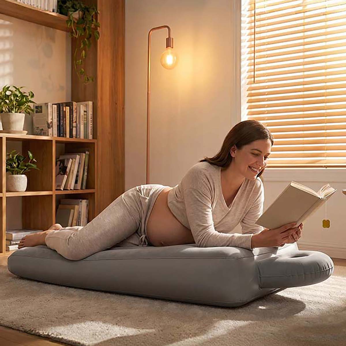 Надувная подушка для беременны – обзор и цена Yoga And Fitness Mat